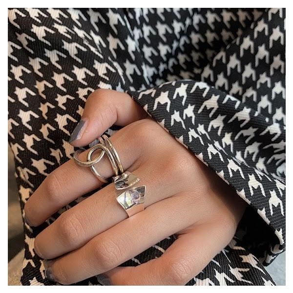 楽天市場】リングセット シルバー 指輪 シルバー925 リング 太め