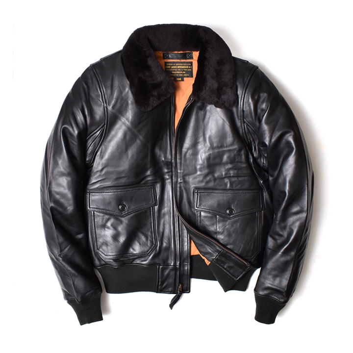 楽天市場】G-1 レザー フライトジャケット ヒューストン | 全2色 M~2XL