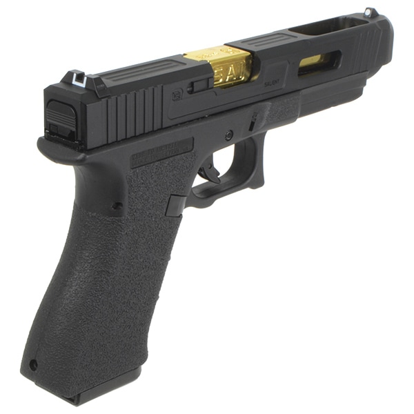 楽天市場】E&C 1203 GLOCK34 SAI ガスブローバック ゴールドバレル G34