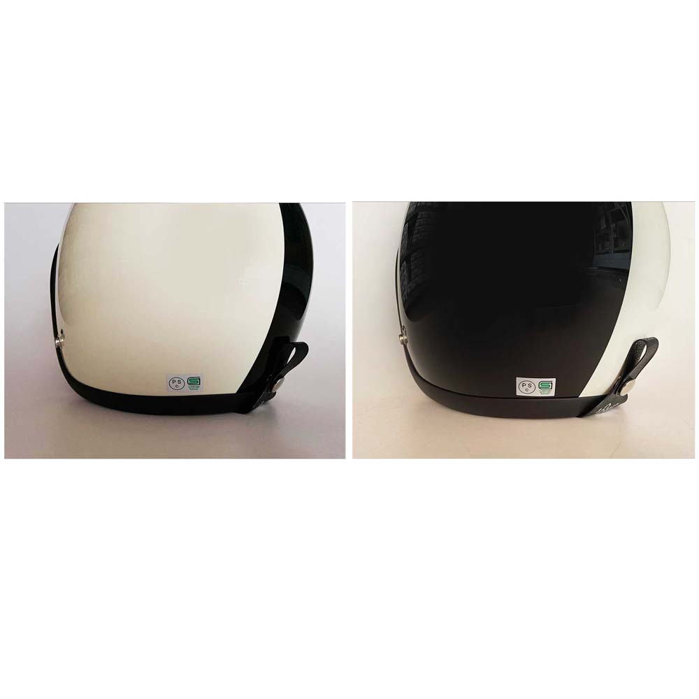 楽天市場】BUCO (ブコ)☆ ジェットヘルメット センターストライプ&ロゴ