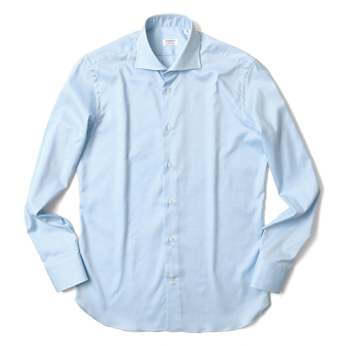 楽天市場】ボリエッロ BORRIELLO シャツ 4001-3 サックスブルー