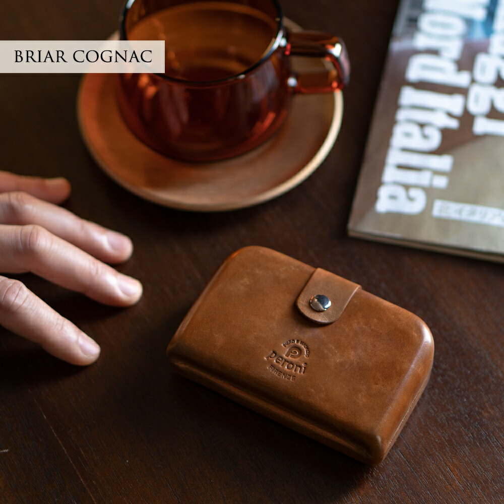 楽天市場】ペローニ PERONI FIRENZE ミニ財布 ミニウォレット BRIAR