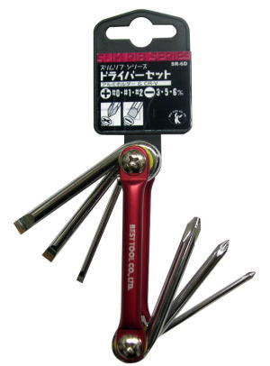 楽天市場】携帯に便利な6PCドライバーセットSR-6D : 工具のお店