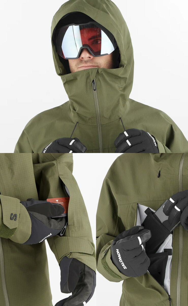 楽天市場】24-25 SALOMON サロモン SONIC 3L JACKET ソニック スリー