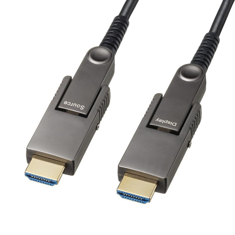 楽天市場】サンワサプライ 4K60Hz対応光ファイバHDMIケーブル(15m) KM