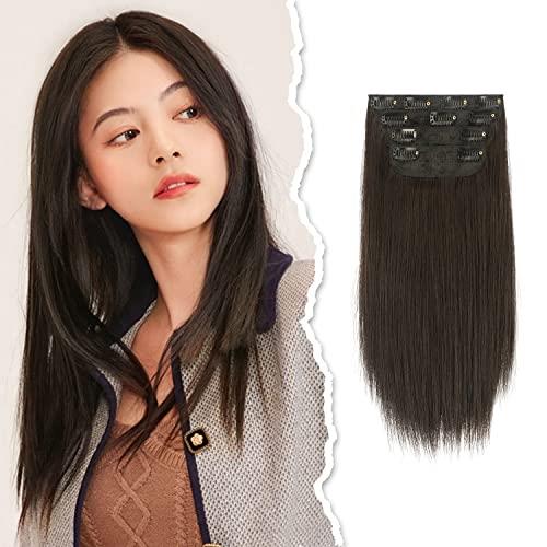楽天市場】Peacoco 襟足ウィッグ 4枚セット ロング ストレート 40/50