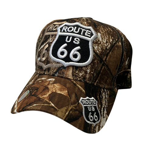 楽天市場】ROUTE66 RT66 ルート66 キャップ ROAD SHIELD カモフラ 帽子