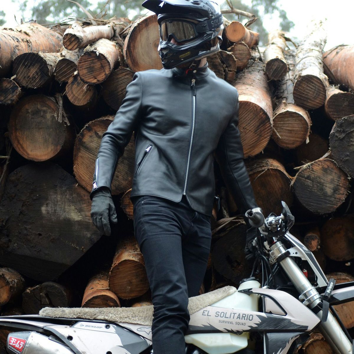 楽天市場】レザージャケット エルソリタリオ クラーケン レザー