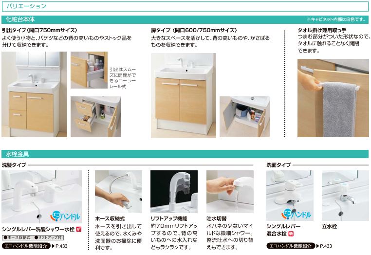 楽天市場】◇LIXIL INAX 洗面化粧台 オフト 化粧台本体 洗面台 間口
