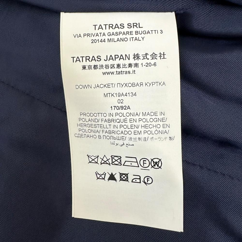 楽天市場】【TATRAS/タトラス】 SPIAZZO 切替ダウンジャケット