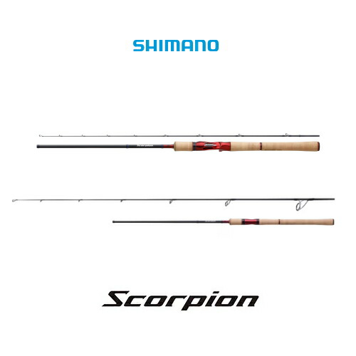 シマノ スコーピオン ワン&ハーフ2ピース 2702R-2 (ロッド・釣竿) 価格