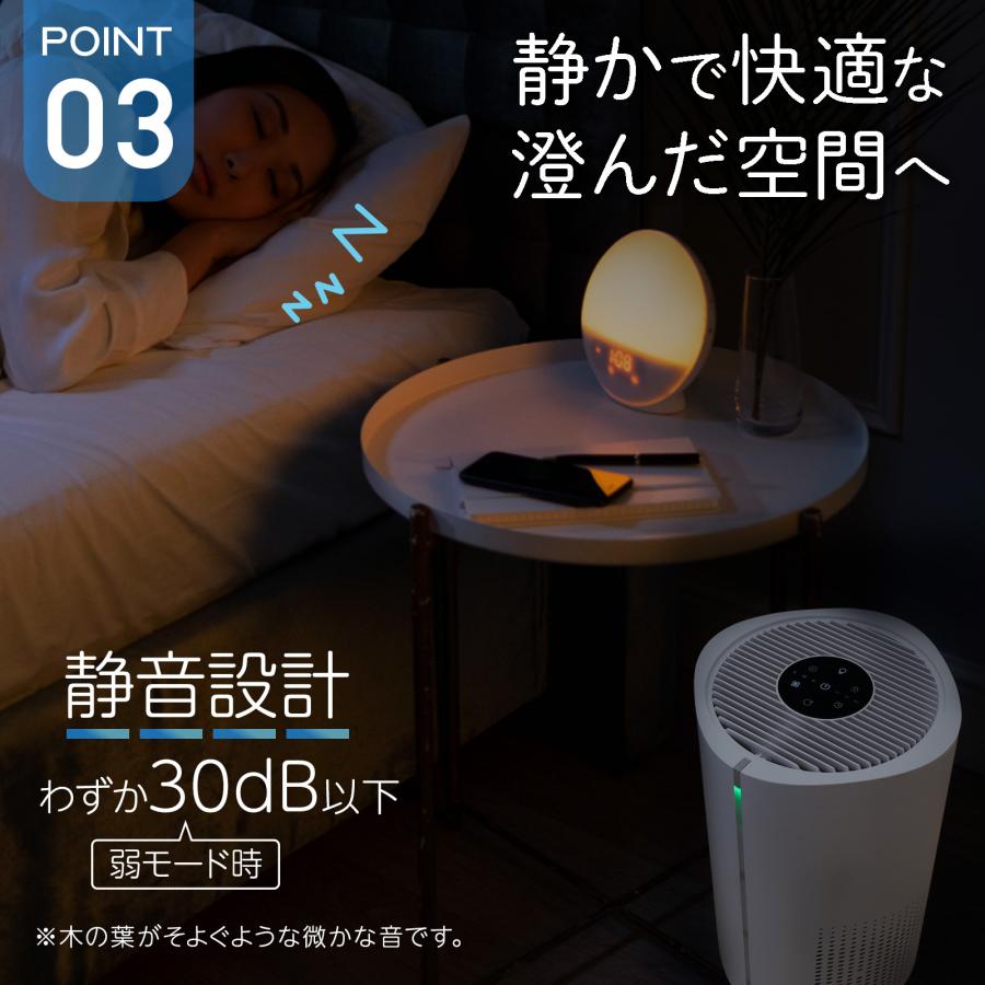 楽天市場】空気清浄機 小型 花粉症 除菌 消臭 省エネ 花粉対策 脱臭機