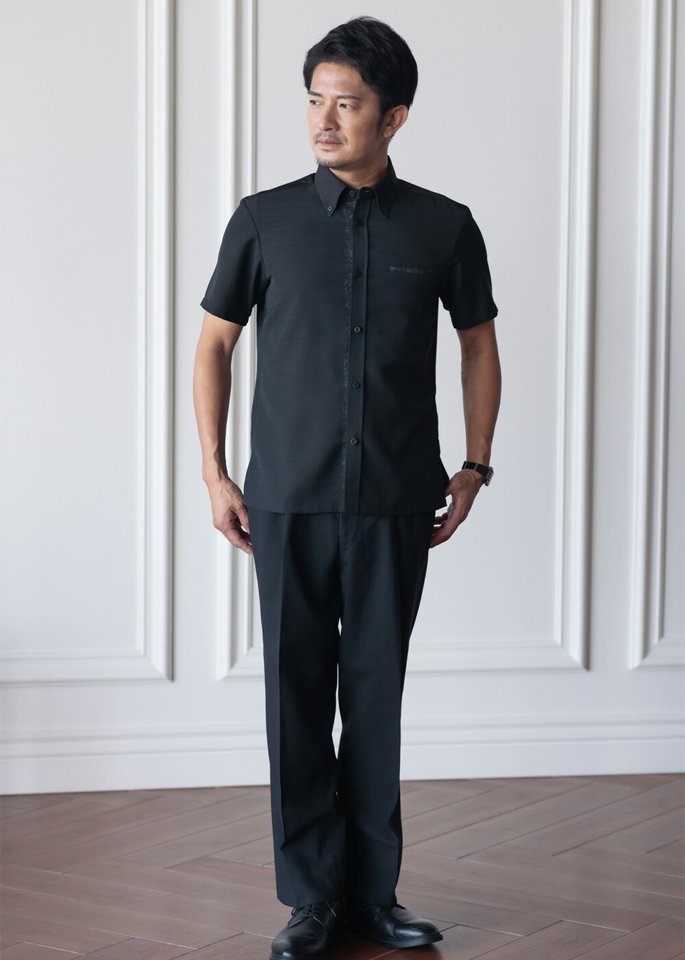 楽天市場】かりゆしウェア 日本製 沖縄 かりゆし シャツ ボタンダウン