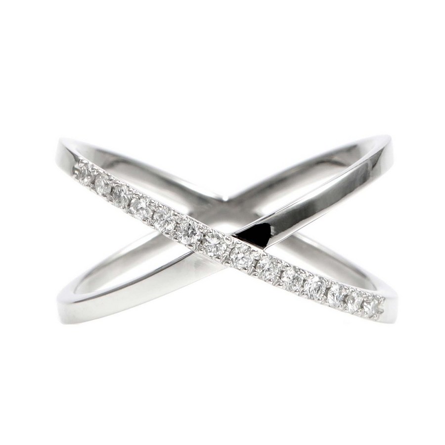 楽天市場】ダイヤモンド リング 18金 0.15カラット プラチナ950 k18