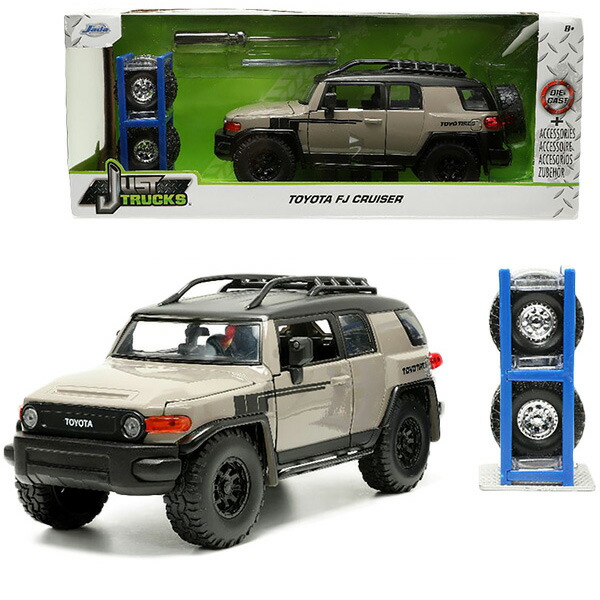 楽天市場】JADATOYS ミニカー TOYOTA FJ CRUISER JUST TRUCKS with