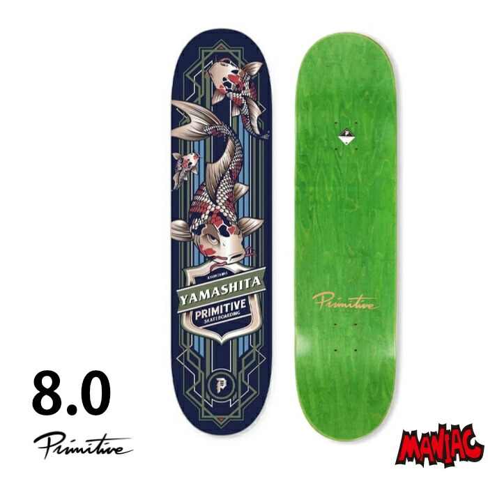 PRIMITIVE 山下京之介 スケートボードデッキ PRIMITIVE山下京之助氏