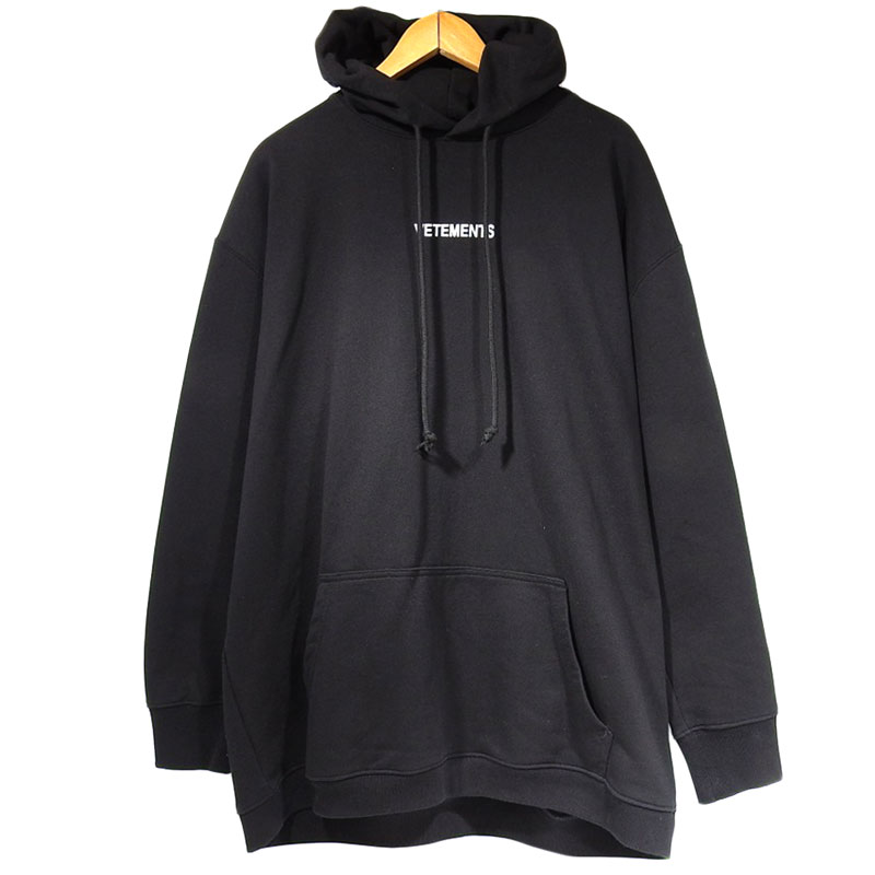 楽天市場】VETEMENTS ヴェトモン ロゴ パーカー コットン トップス
