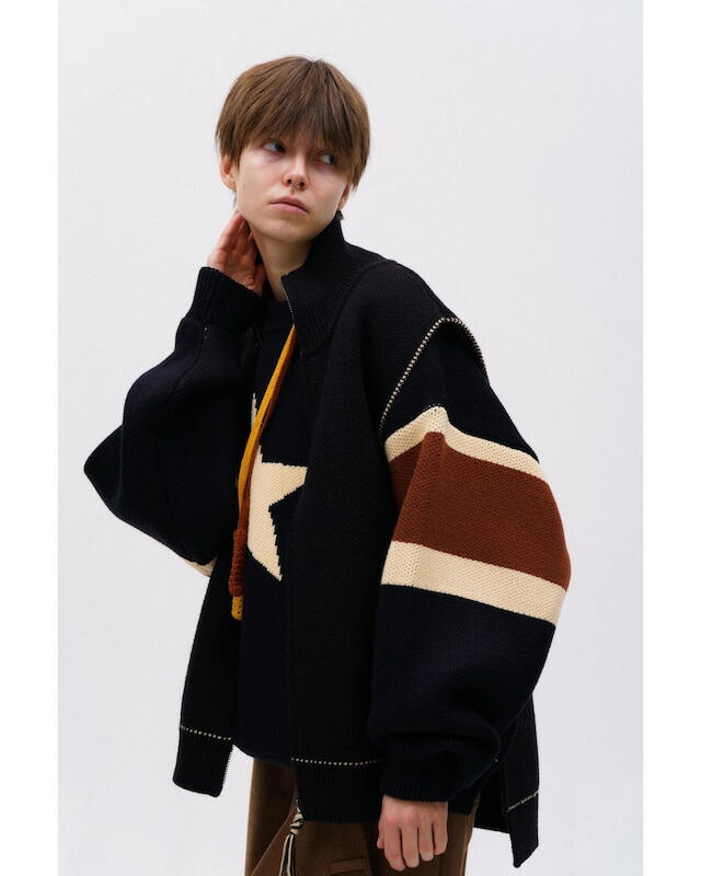 楽天市場】AMBERGLEAM Star Warm Sweater アンバーグリーム ニット