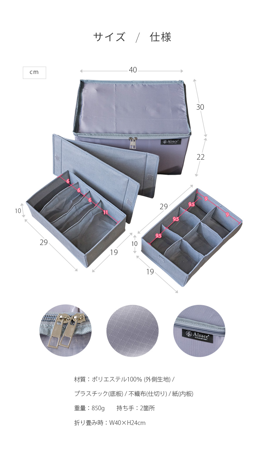 楽天市場】【公式 Alsace(R) 正規品】クリスマスツリー 収納バッグ