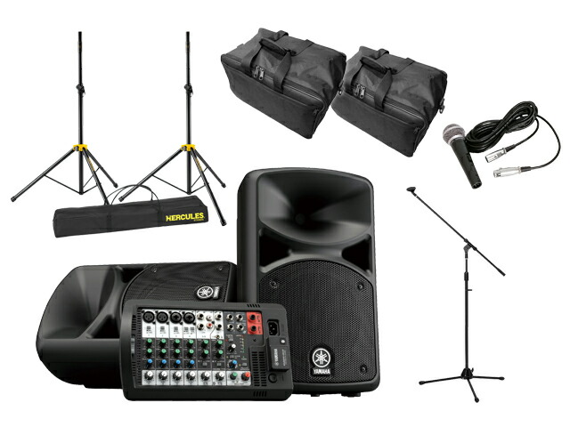 楽天市場】YAMAHA ヤマハ STAGEPAS400BT スピーカースタンド(K306S