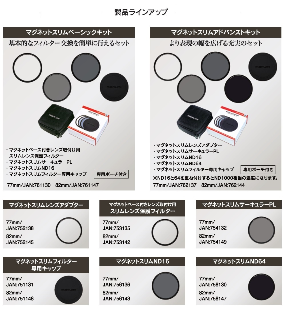 楽天市場】82mm マグネットスリムサーキュラーPL マルミ marumi