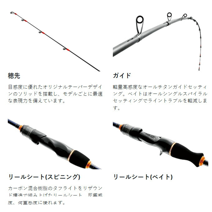 楽天市場】(5)がまかつ ラグゼ EGTR XX (S69L+-solid) 品名コード