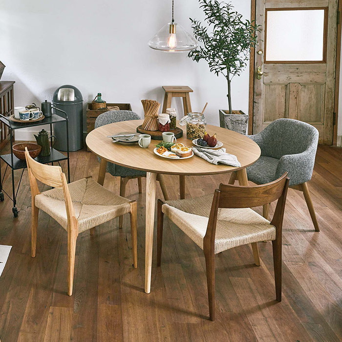 楽天市場】[お得な2脚セット]ペーパーコード チェア 木製ダイニング