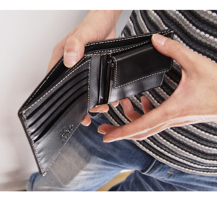 楽天市場】花山[かざん] 花宝金襴 レザーウォレット 二つ折り財布/和柄