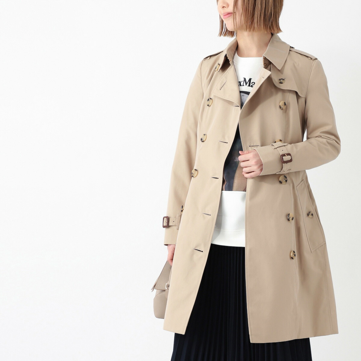 楽天市場】バーバリー BURBERRY トレンチコート ベージュ レディース
