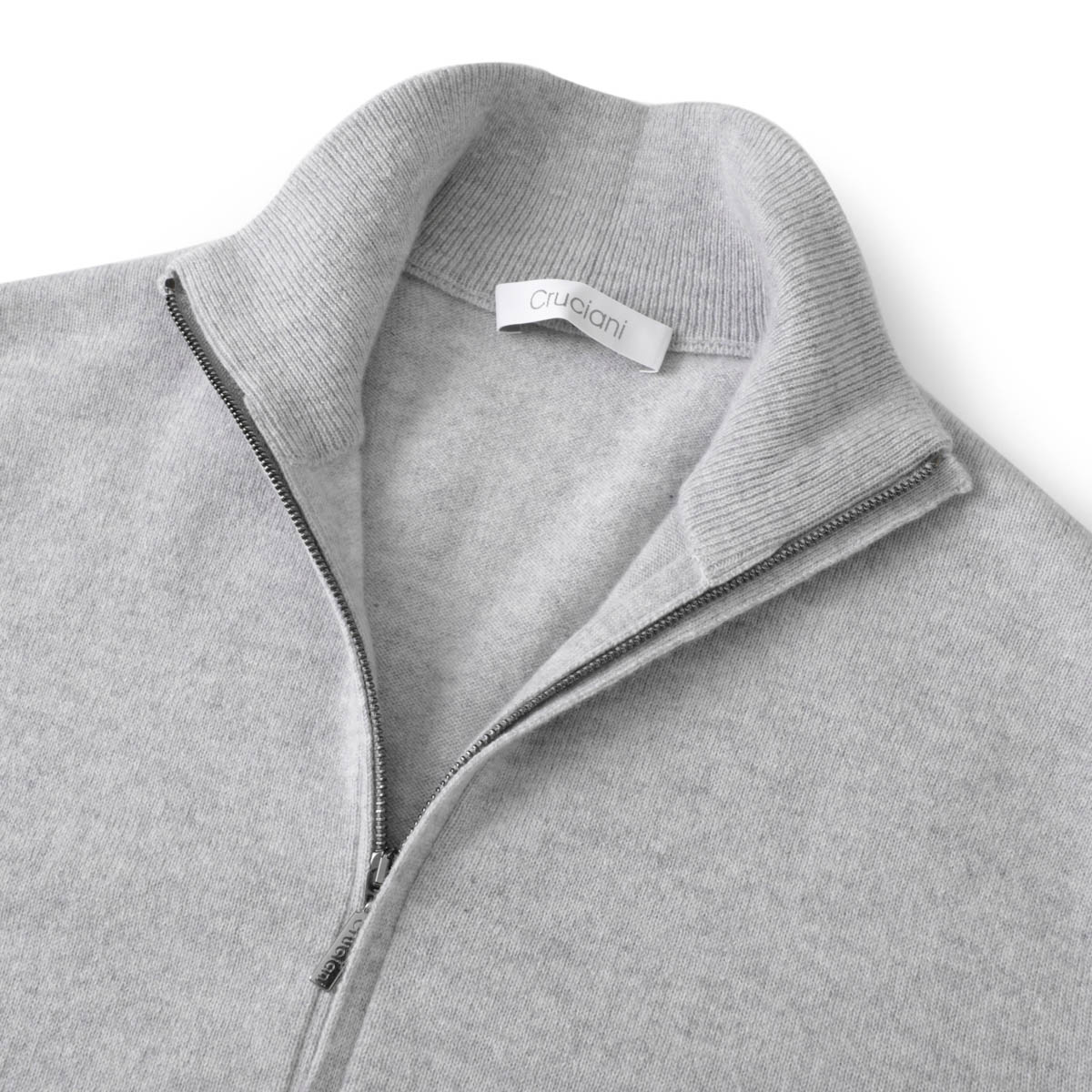 楽天市場】クルチアーニ Cruciani カシミヤ100％ ジップカーディガン