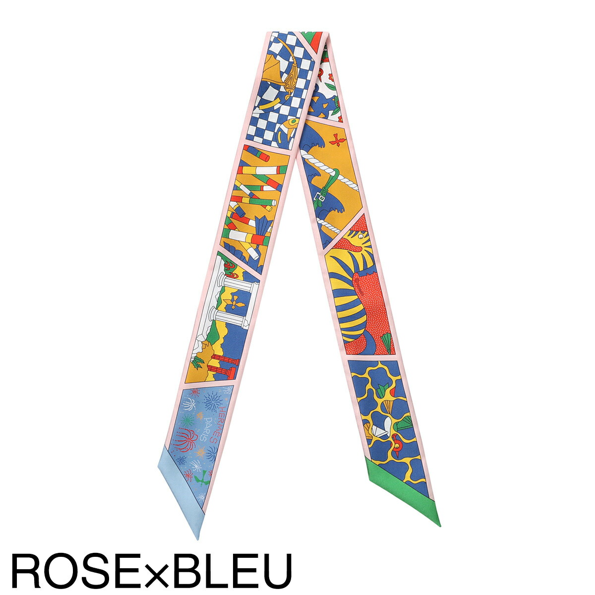 楽天市場】エルメス HERMES スカーフ ツイリー レディース h063975s 01