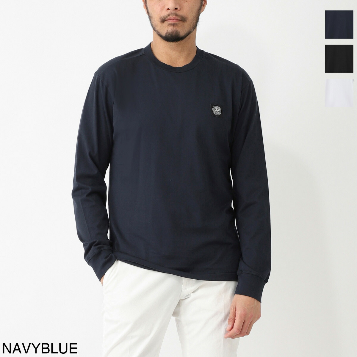 楽天市場】ストーンアイランド STONE ISLAND クルーネック 長袖Tシャツ