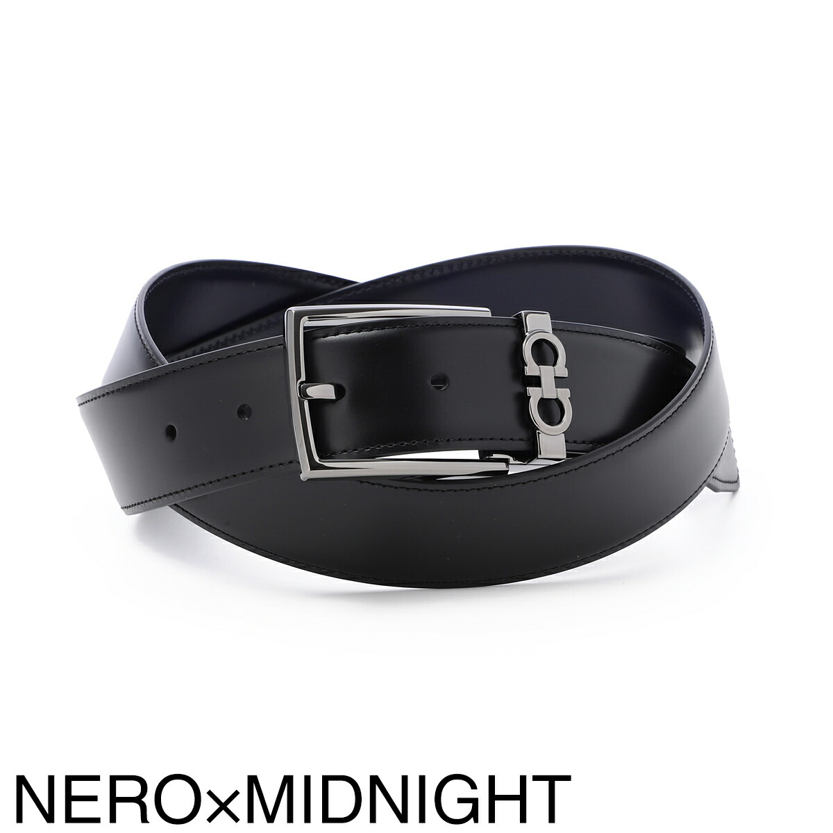 楽天市場】フェラガモ FERRAGAMO リバーシブルベルト メンズ 67a037