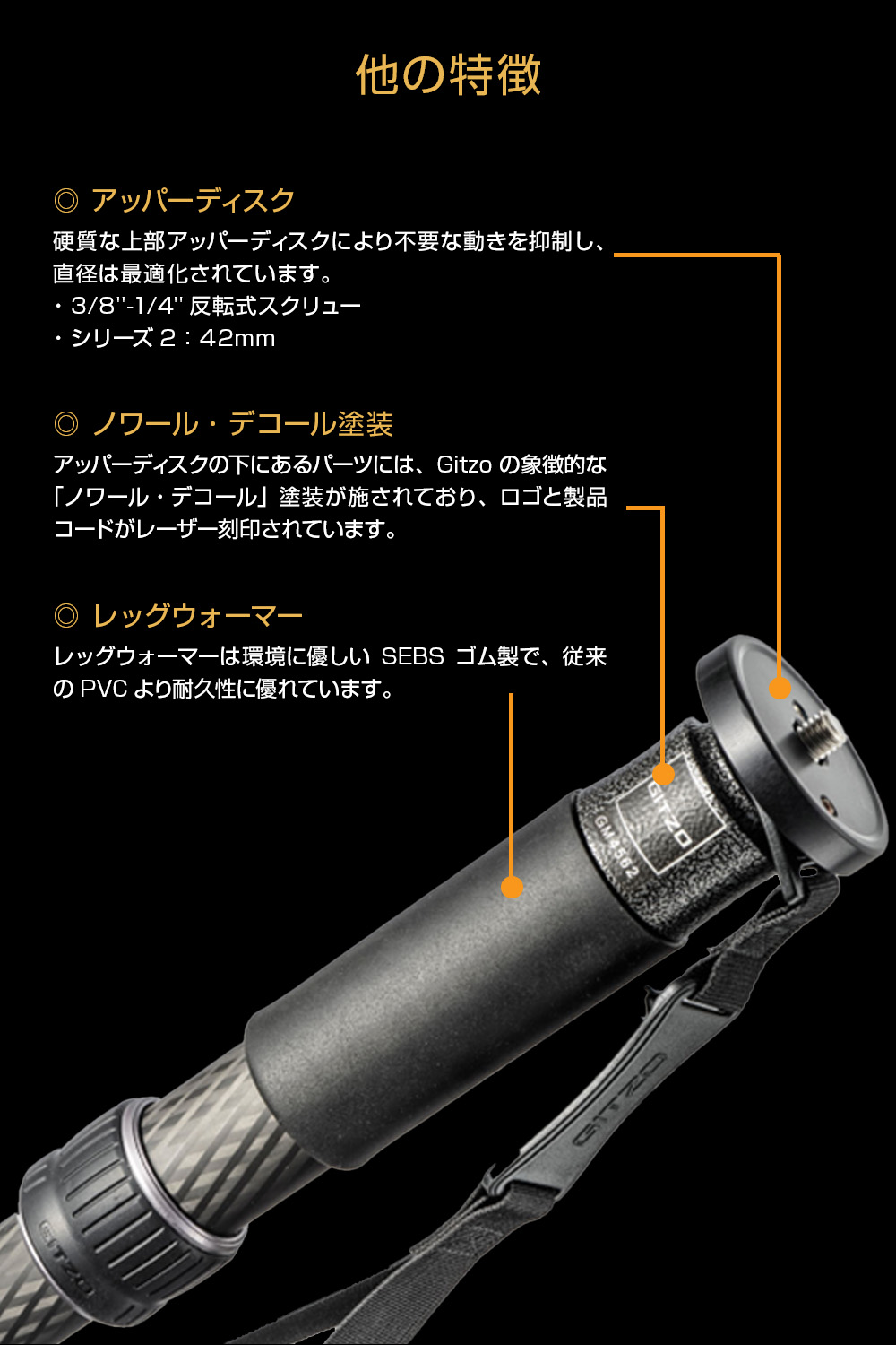 楽天市場】【CP＋期間限定2.25-3.1｜5％OFF】【OUTLET】Gitzo ジッツオ