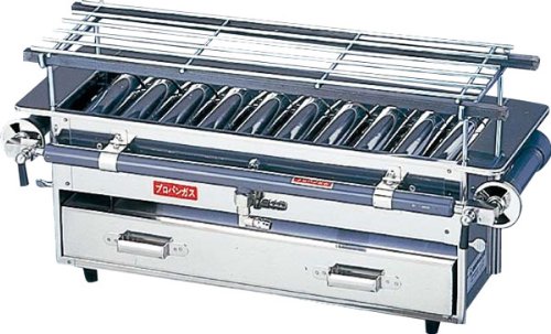 楽天市場】SA18-0強力焼鳥器 (小) 12・13A【焼き鳥の焼き台 焼き器