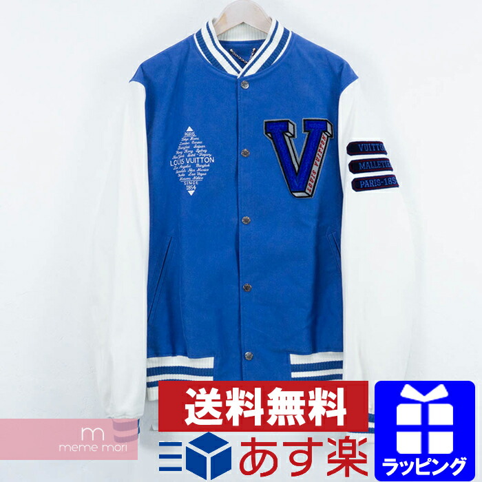 楽天市場】LOUIS VUITTON 2017AW Forever Embroidered Varsity Jacket