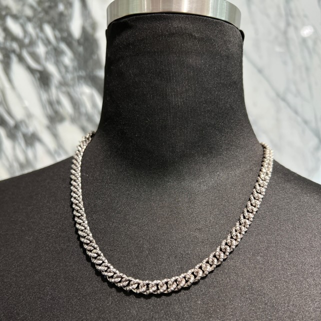 楽天市場】CHROME HEARTS Extra Mini Fancy Necklace Chain 18 Inch