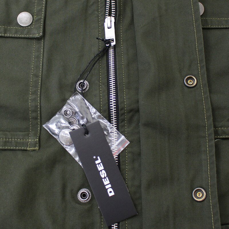 楽天市場】送料無料 DIESEL ディーゼル メンズ ジャケット ミリタリー