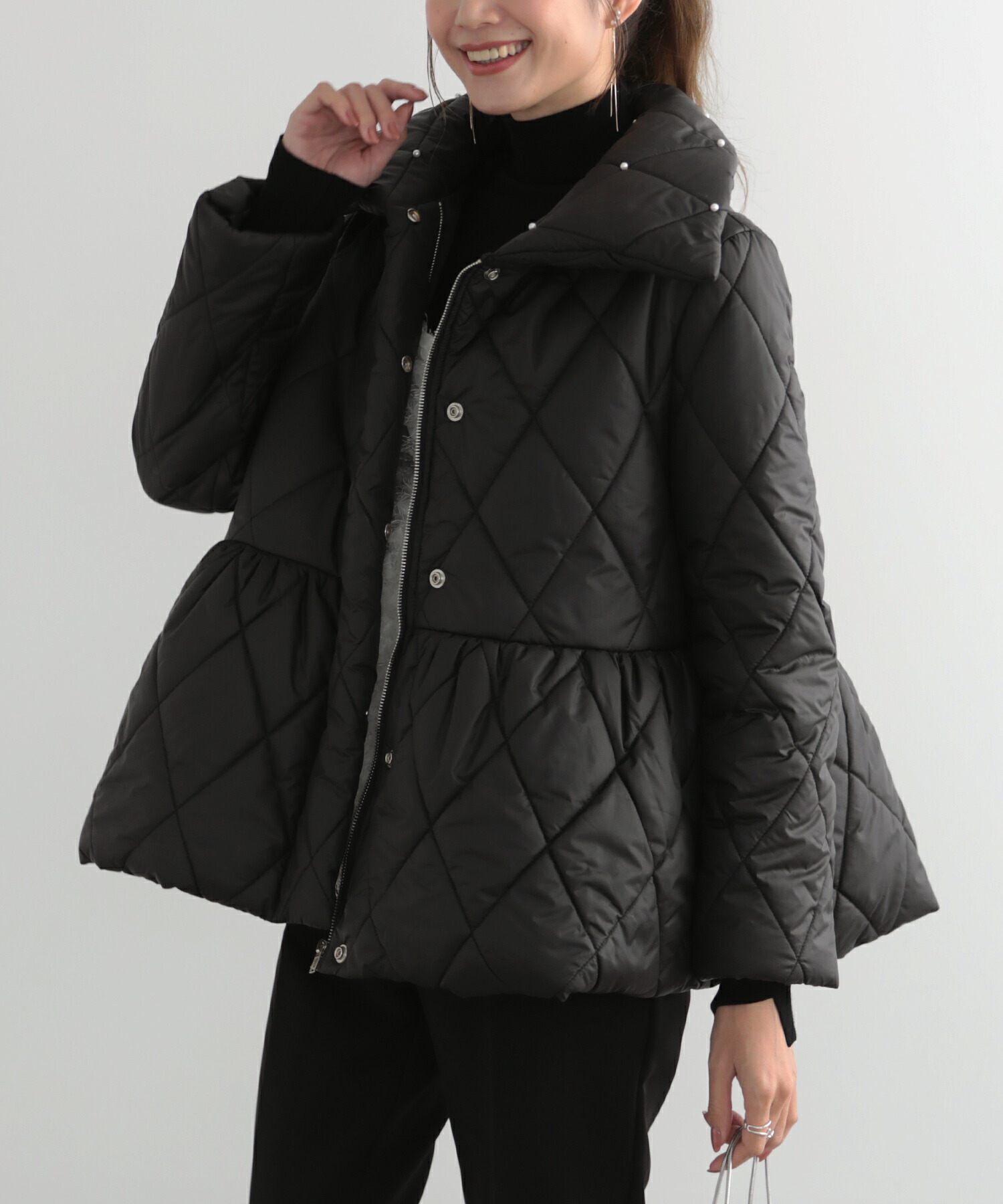 楽天市場】30％OFF【10800円→7560円】□パールカラー ペプラム