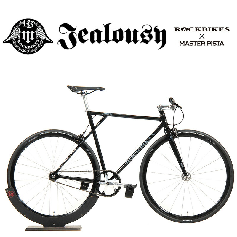 楽天市場】クロモリ ピスト パシュート フレームROCKBIKES Jealousy