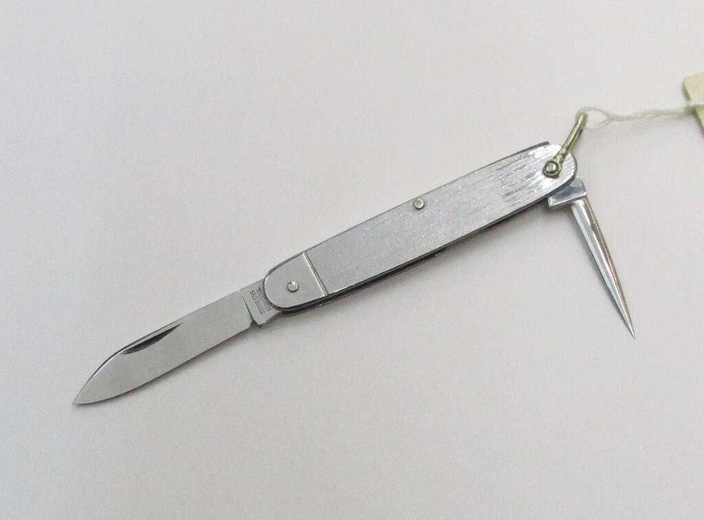 楽天市場】藤本ナイフ製作所 ポケットナイフ 2丁出 石目仕上げハンドル