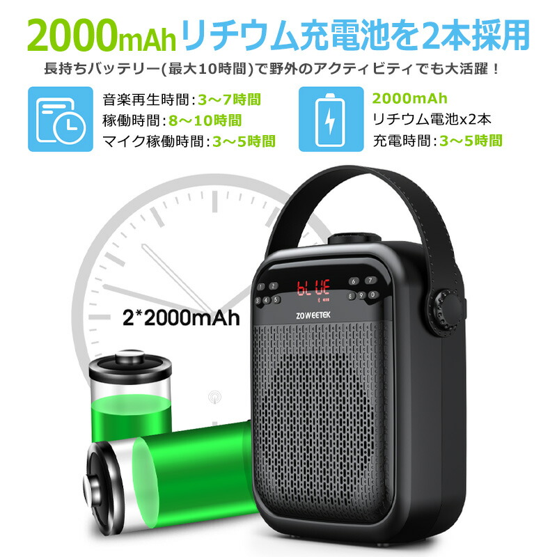 楽天市場】拡声器 ハンズフリー ワイヤレス 拡声器 ワイヤレスマイク