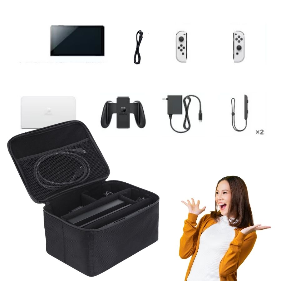 楽天市場】【日本企業】Nintendo Switch 収納バッグ 本体収納 グリップ