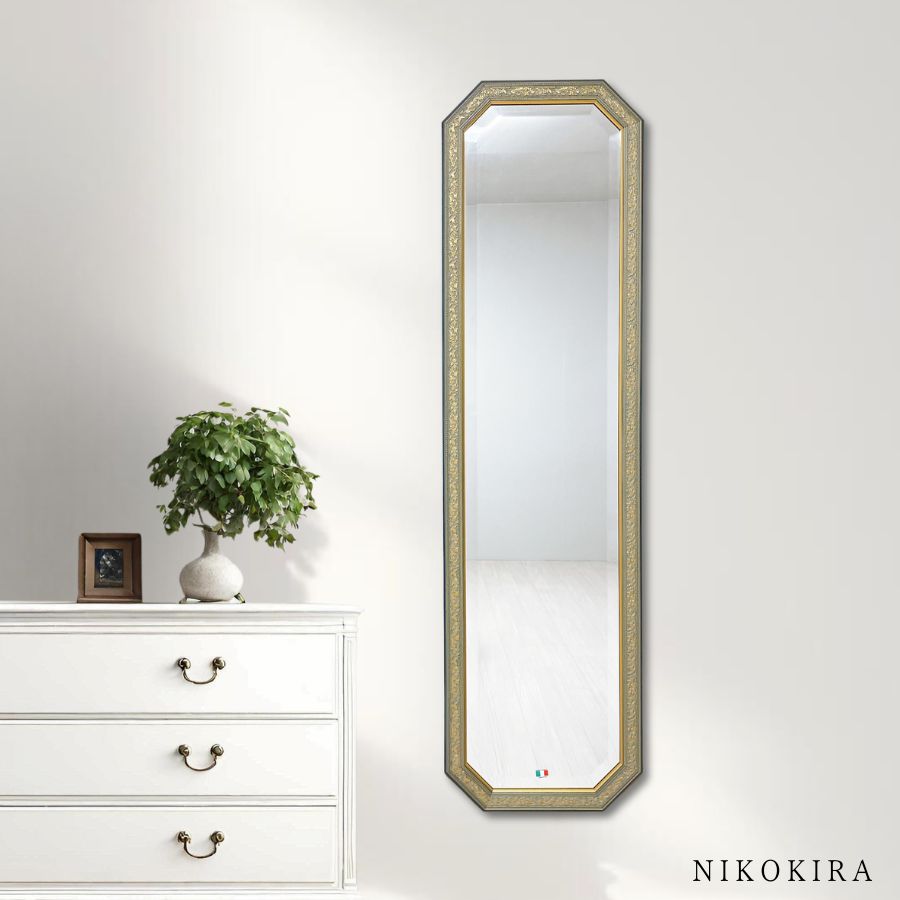 楽天市場】【100円OFFクーポンあり】 鏡 壁掛け イタリア 姿見 鏡