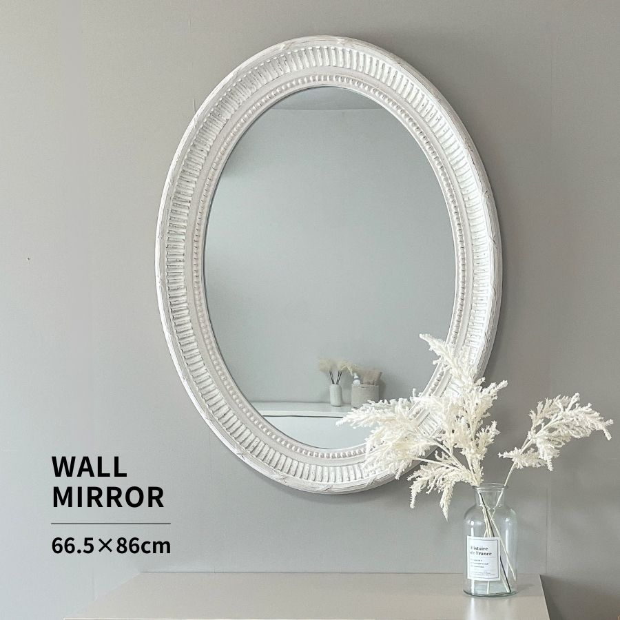 楽天市場】アンティークミラー 鏡 壁掛けミラー おしゃれ 壁掛け鏡