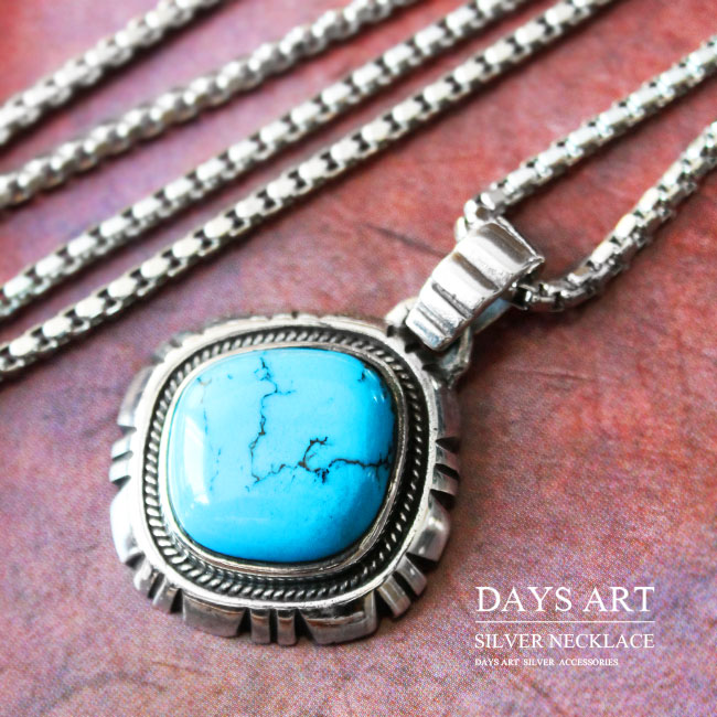 楽天市場】シルバー925 ネイティブジュエリー ターコイズペンダント