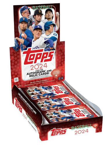 楽天市場】MLB 2024 TOPPS JAPAN EDITION BOX（送料無料） : トレカ