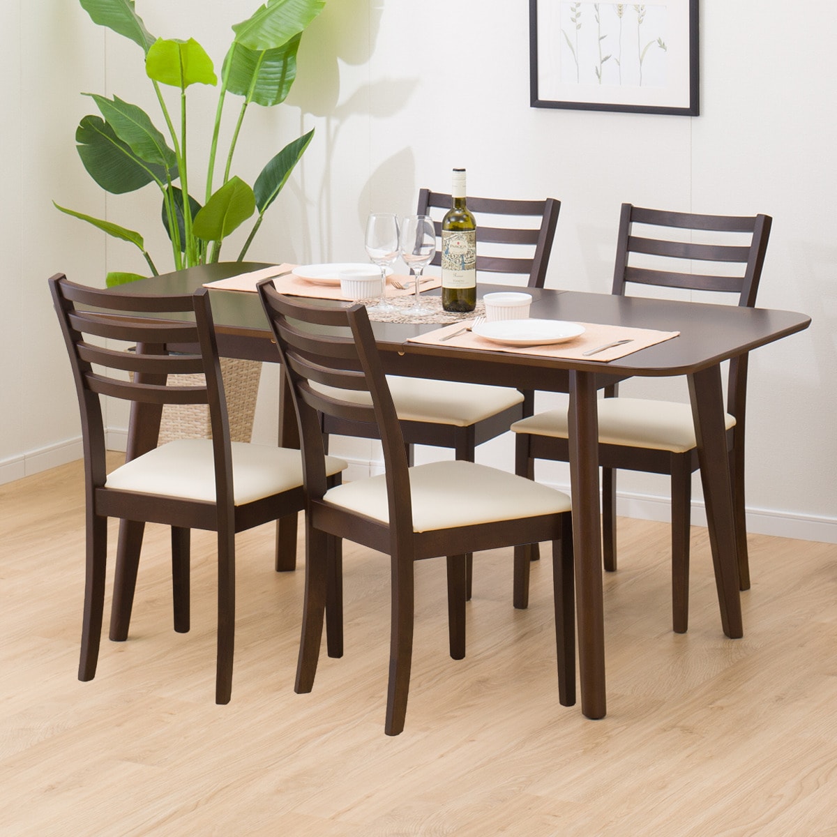 楽天市場】[幅120cm] ダイニングテーブルセット (DTリベラルY/DC