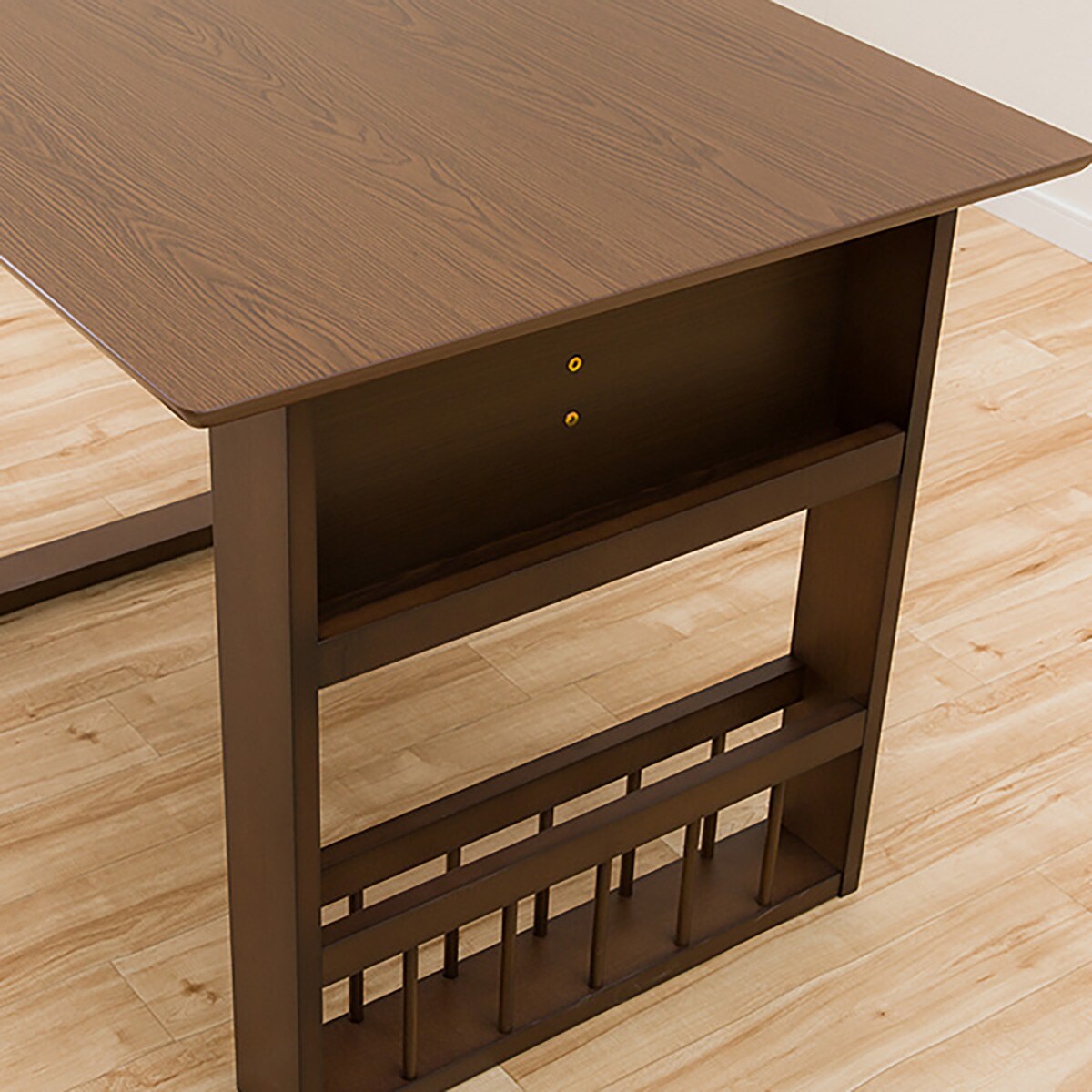 楽天市場】伸長式ダイニングテーブル3点セット (DTロピア2MBR/DCロピア