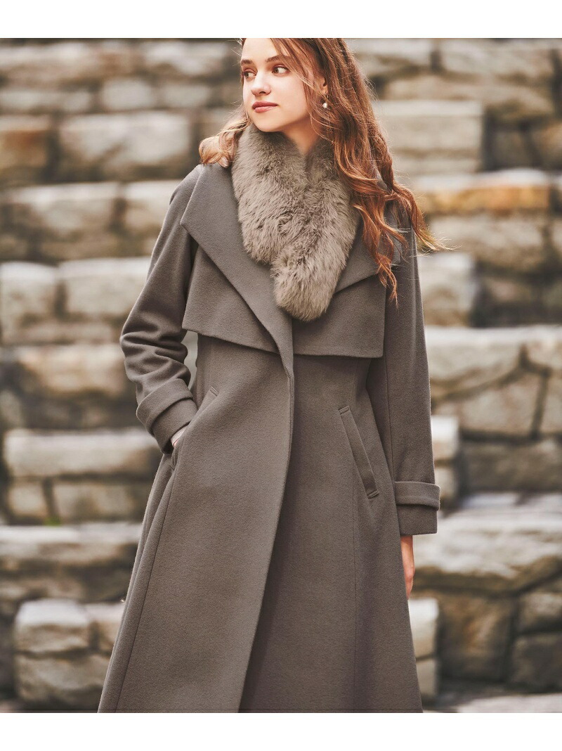 楽天市場】【SALE／70%OFF】バックプリーツウールトレンチコート Noela